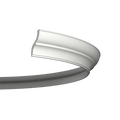Corniche flexible en polyuréthane — 200 × 74 × 106 mm (réf. ARK-COR100)