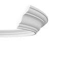 Corniche flexible en polyuréthane — 200 × 85 × 84 mm (réf. ARK-COR095)