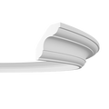Corniche flexible en polyuréthane — 200 × 43 × 43 mm (réf. ARK-COR048)