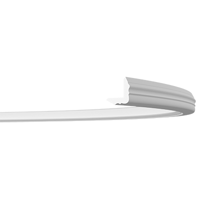 Corniche flexible en polyuréthane — 200 × 30 × 30 mm (réf. ARK-COR052)