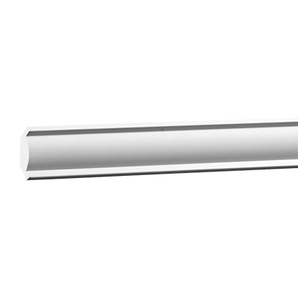 Corniche de plafond décorative en polymère — 200 × 20 × 20 mm (réf. ARK-COR017)