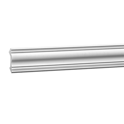 Corniche de plafond décorative en polymère — 200 × 37 × 45 mm (réf. ARK-COR022)