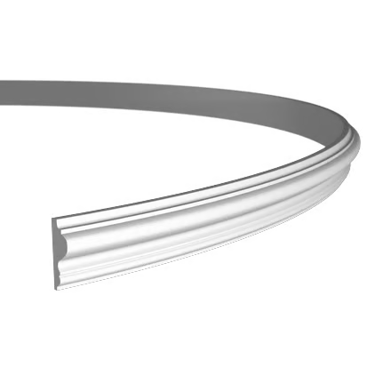 Moulure murale flexible en polyuréthane — 200 cm (réf. ARK-MOU032)