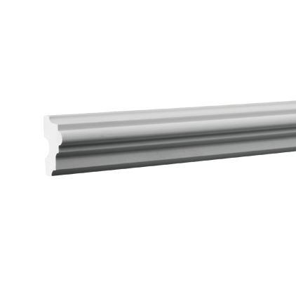 Moulure murale décorative en polyuréthane — 200 × 25 × 51 mm (réf. ARK-MOU154)