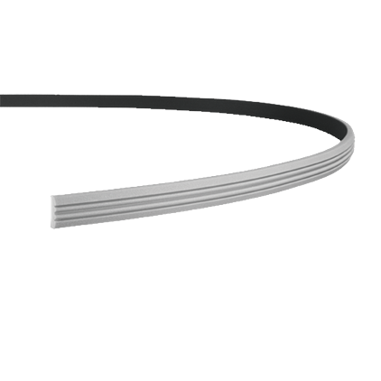 Moulure murale flexible en polyuréthane — 200 cm (réf. ARK-MOU043)