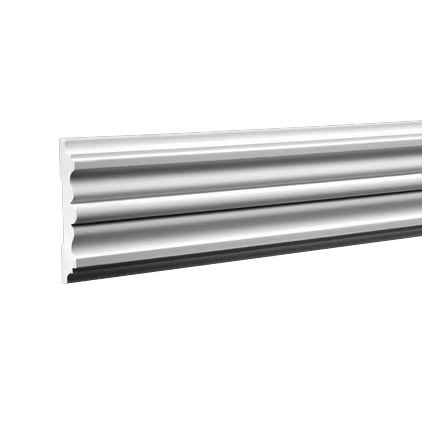 Moulure murale décorative en polyuréthane — 200 × 19 × 96 mm (réf. ARK-MOU168)