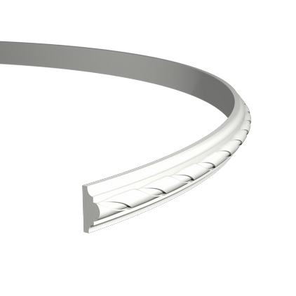 Moulure murale flexible en polyuréthane — 200 cm (réf. ARK-MOU034)