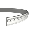 Moulure murale flexible en polyuréthane — 200 cm (réf. ARK-MOU053)