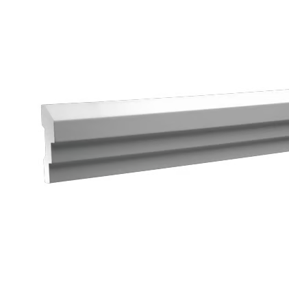 Moulure murale décorative en polyuréthane — 200 × 22 × 75 mm (réf. ARK-MOU162)