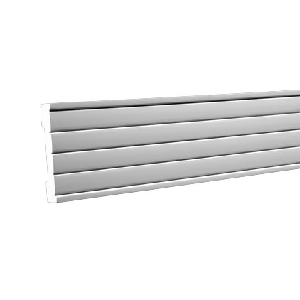 Moulure murale décorative en polyuréthane — 200 × 18 × 90 mm (réf. ARK-MOU159)