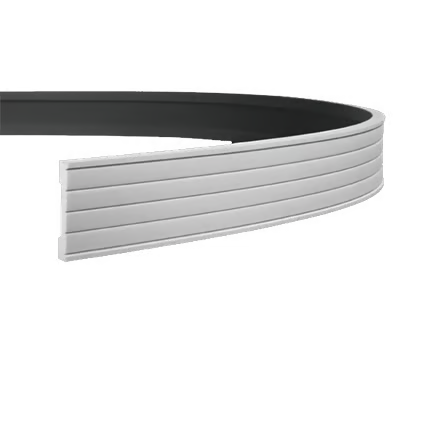Moulure murale flexible en polyuréthane — 200 cm (réf. ARK-MOU062)