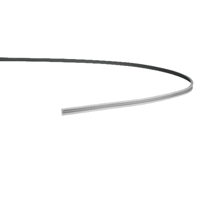 Moulure murale flexible en polyuréthane — 200 cm (réf. ARK-MOU026)