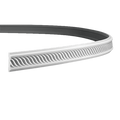 Moulure murale flexible en polyuréthane — 200 cm (réf. ARK-MOU040)