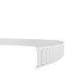 Moulure murale flexible en polyuréthane — 200 cm (réf. ARK-MOU027)