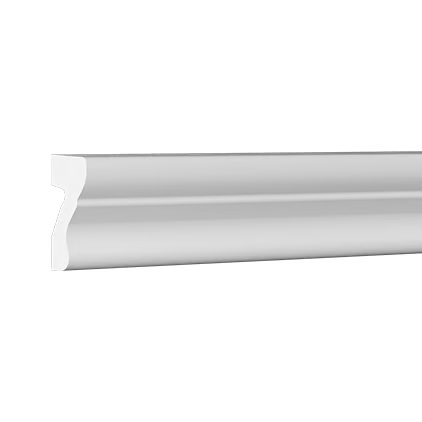 Moulure murale décorative en polyuréthane — 200 × 16 × 34 mm (réf. ARK-MOU128)