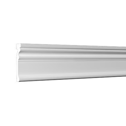 Moulure murale décorative en polyuréthane — 200 × 27 × 91 mm (réf. ARK-MOU155)