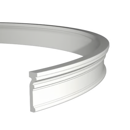 Moulure murale flexible en polyuréthane — 200 cm (réf. ARK-MOU057)