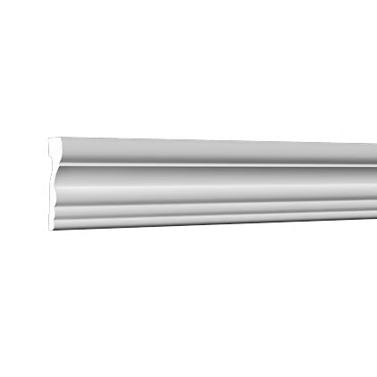Moulure murale décorative en polyuréthane — 200 × 26 × 68 mm (réf. ARK-MOU150)