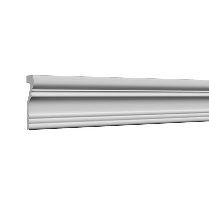 Moulure murale décorative en polyuréthane — 200 × 38 × 102 mm (réf. ARK-MOU163)