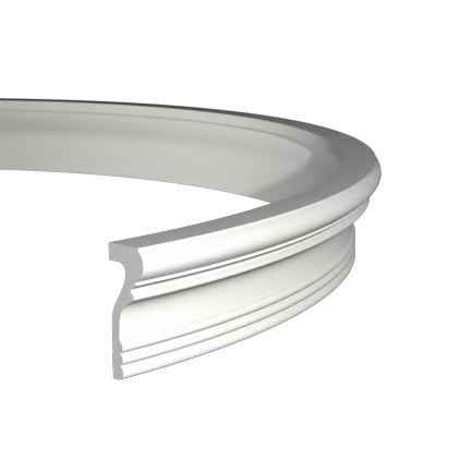 Moulure murale flexible en polyuréthane — 200 cm (réf. ARK-MOU067)