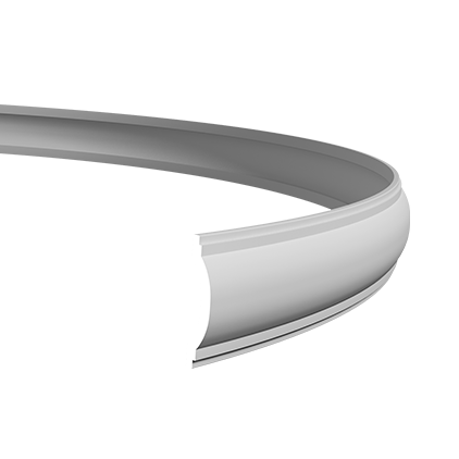 Moulure murale flexible en polyuréthane — 200 cm (réf. ARK-MOU047)
