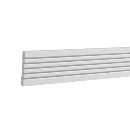 Moulure murale décorative en polyuréthane — 200 × 15 × 75 mm (réf. ARK-MOU156)