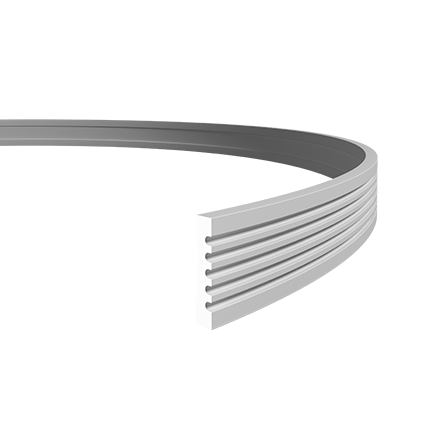 Moulure murale flexible en polyuréthane — 200 cm (réf. ARK-MOU059)