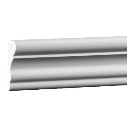 Moulure murale décorative en polyuréthane — 200 × 17 × 52 mm (réf. ARK-MOU132)