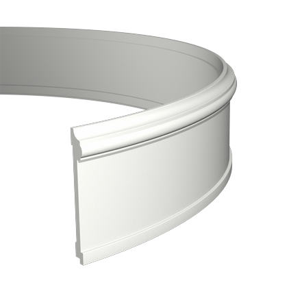 Moulure murale flexible en polyuréthane — 200 cm (réf. ARK-MOU071)