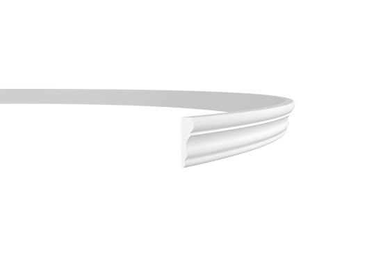 Moulure murale flexible en polyuréthane — 200 cm (réf. ARK-MOU035)