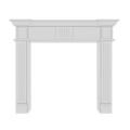 Cheminée décorative en polyuréthane (réf. ARK-CHE003)