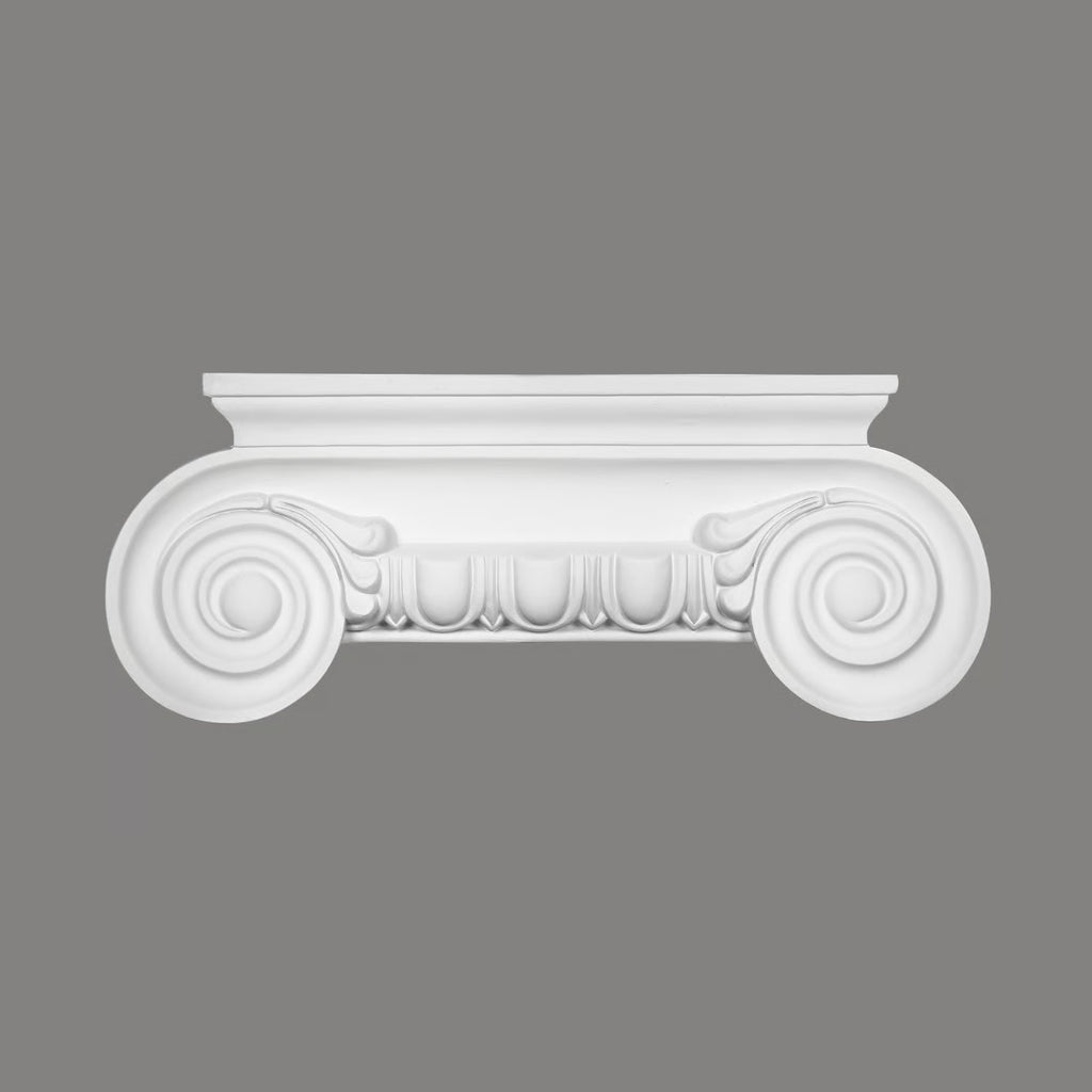 Chapeau de niche décorative en polyuréthane (réf. ARK-NIC001)