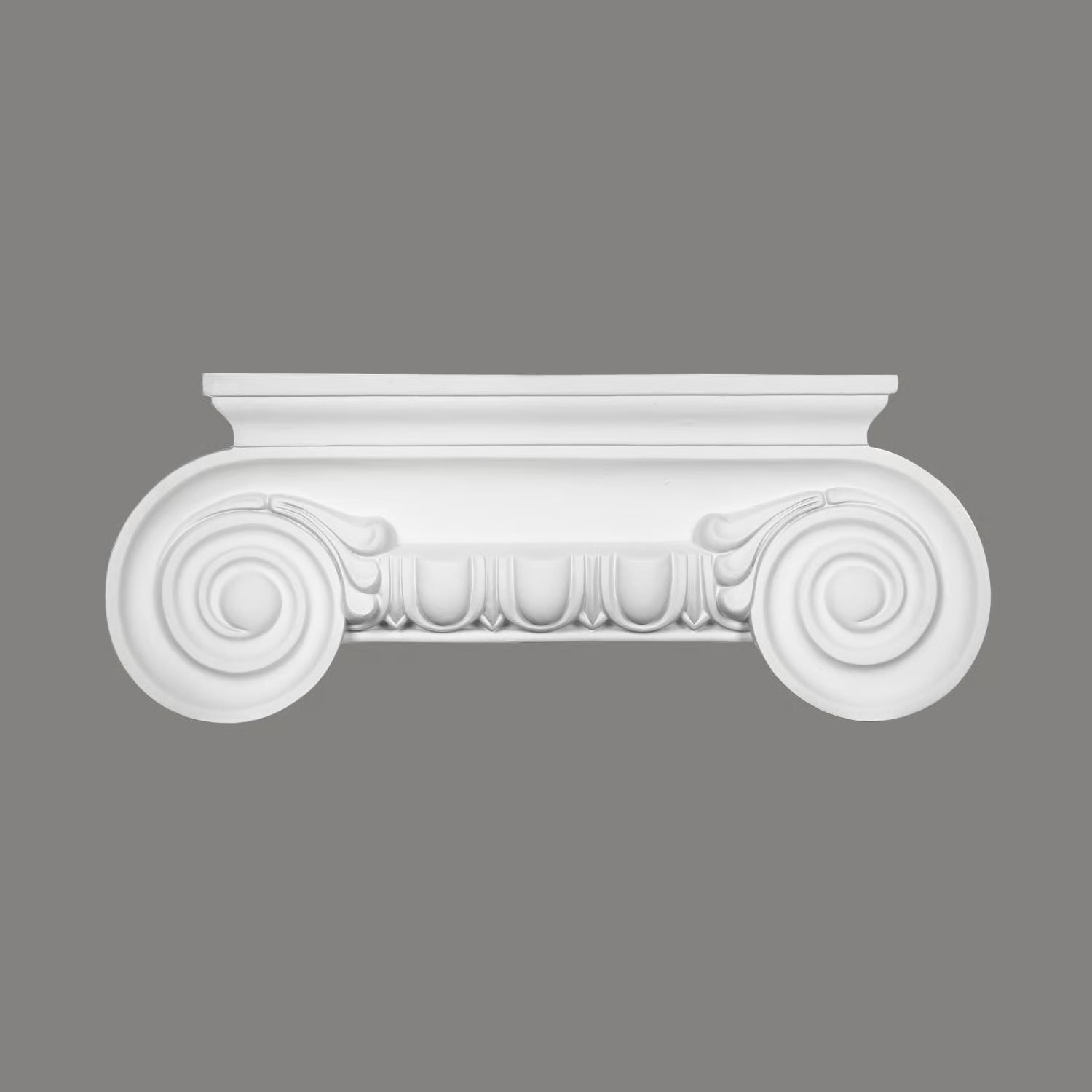 Chapeau de niche décorative en polyuréthane (réf. ARK-NIC001)