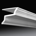 Corniche extérieure de façade en polyuréthane — 200 × 360 × 265 mm (réf. ARK-COR168)