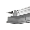 Angle pour corniche extérieure de façade en polyuréthane (réf. ARK-COR255)