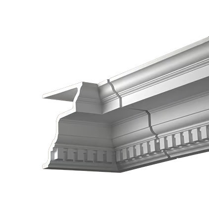 Angle pour corniche extérieure de façade en polyuréthane (réf. ARK-COR245)