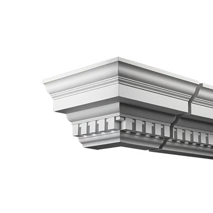 Angle pour corniche extérieure de façade en polyuréthane (réf. ARK-COR237)