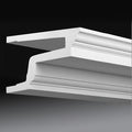Corniche extérieure de façade en polyuréthane — 200 × 310 × 183 mm (réf. ARK-COR163)