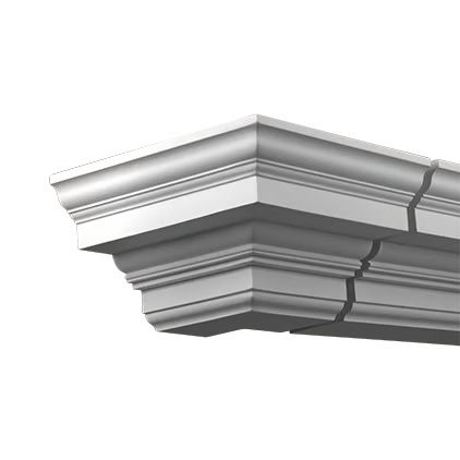 Angle pour corniche extérieure de façade en polyuréthane (réf. ARK-COR220)