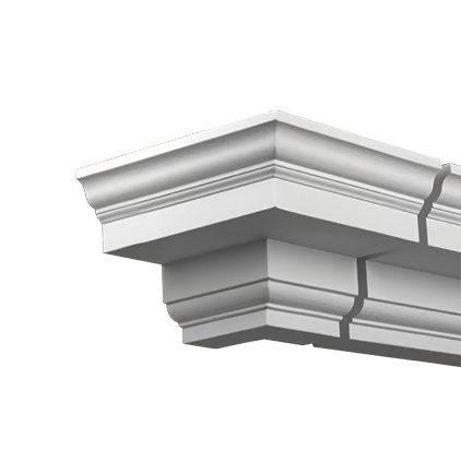 Angle pour corniche extérieure de façade en polyuréthane (réf. ARK-COR205)