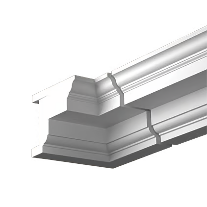 Angle pour corniche extérieure de façade en polyuréthane (réf. ARK-COR204)