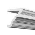 Corniche extérieure de façade en polyuréthane — 200 × 192 × 174 mm (réf. ARK-COR152)