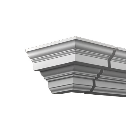 Angle pour corniche extérieure de façade en polyuréthane (réf. ARK-COR212)