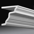 Corniche extérieure de façade en polyuréthane — 200 × 206 × 195 mm (réf. ARK-COR151)