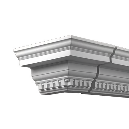 Angle pour corniche extérieure de façade en polyuréthane (réf. ARK-COR216)
