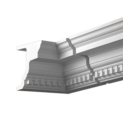 Angle pour corniche extérieure de façade en polyuréthane (réf. ARK-COR215)