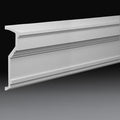 Corniche extérieure de façade en polyuréthane — 200 × 108 × 365 mm (réf. ARK-COR148)
