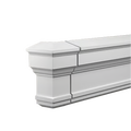 Arrêt pour corniche extérieure de façade en polyuréthane (réf. ARK-COR197)