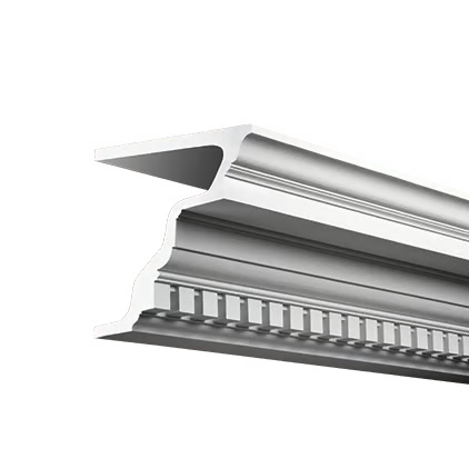 Corniche extérieure de façade en polyuréthane — 200 × 293 × 268 mm (réf. ARK-COR165)