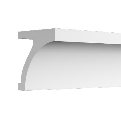 Corniche extérieure de façade en polyuréthane — 200 × 200 × 200 mm (réf. ARK-COR150)